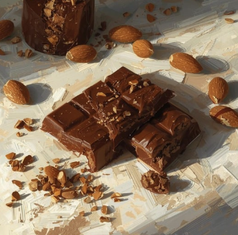 Chocolate con Almendras